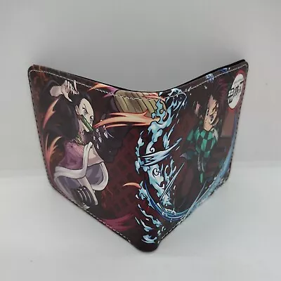 Dragon Slayer Men's Wallet Tanjiro Kamado Nezuko Bifold • $14.36