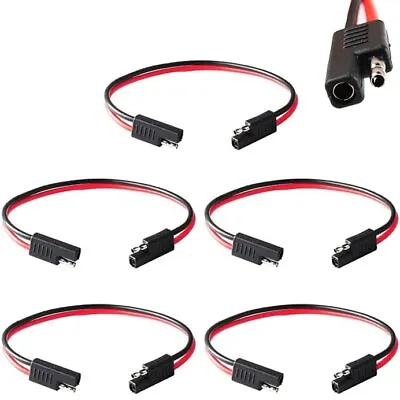 2 Pin Quick Disconnect Wire Harness SAE Connector (5 Pack) ，Heavy Duty Cable 12  • $19.99