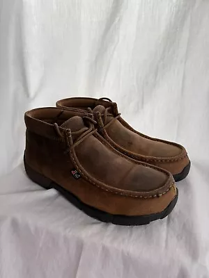 Justin Men's Cappie Electrical Hazard Driving Mocs Steel Toe - 235 • $49