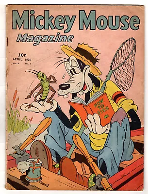 Mickey Mouse Magazine Volume 4 No. 7 April 1939 • $85.30