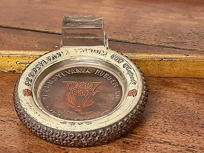 $184.99 • Buy Pennsylvania Vaccum Cup Oil Proof Tire Advertising Ash Tray~Rare~1920s-30s