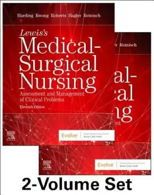 Lewis's Medical-Surgical Nursing - 2-Volume Set: Assessment And Managemen - GOOD • $12.15