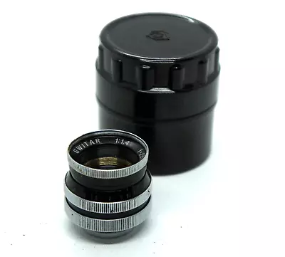 Kern-paillard Ar Switar 1.4/25 Mm C-mount Lens For Movie Camera • $175