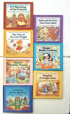 Vintage 80's Lot Of 7 Fraggle Rock Weekly Young Reader Books Jim Henson's Muppet • $11.99