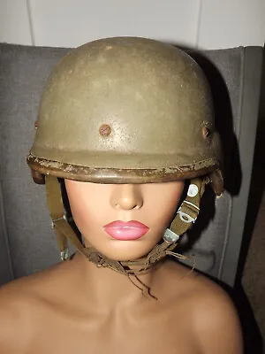 U.s. Military Made With Kevlar Combat Battle Helmet Size Small?? • $79