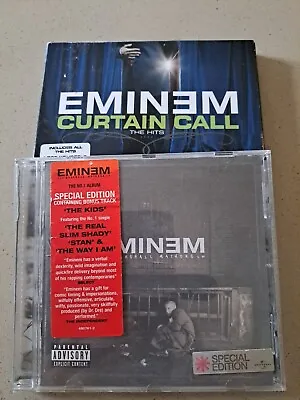 Eminem CDs Marshall Mathers + Curtain Call • £4.99