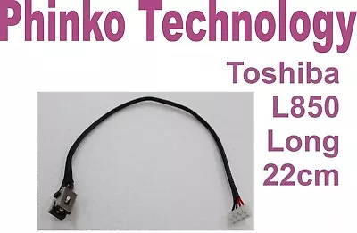 NEW DC Power Jack For TOSHIBA Satellite C850 C850D L850 L850D Long • $18.05