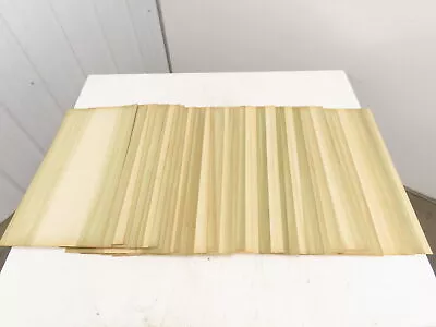 Edgemate Poplar Wood Veneer 12x24  Edgeband Allwood Sheet 1/32  Lot Of 43 • $59.99