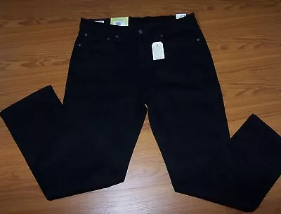 NWT Size 36x32 Mens Straight Levi Strauss Jeans Lot 514 (Black) Levi's Flex • $34.99