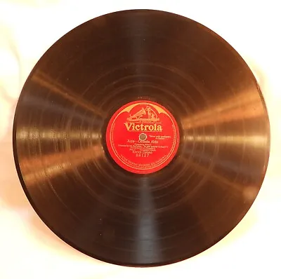 Victrola 88127 One Sided 12  Record Aida - Celeste Aida By Enrico Caruso • $9.95