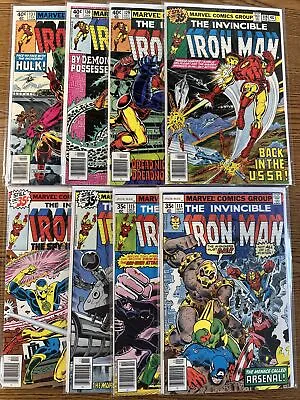 Ironman #114 115 116 117 119 129 130 131 Vintage Marvel Bronze Comics 1st Print • $29.99