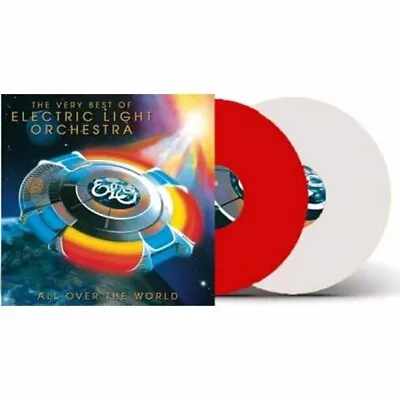 Elo Electric Light Orchestra All Over The World 2LP Red & White Colored Vinyl • $30