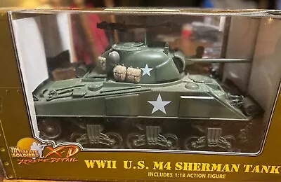 1/18 Ulitmate Soldier Sherman Tank • $150