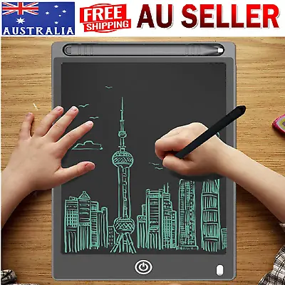 Writing Tablet LCD 10 Inch  LCD Digital Drawing Pad Memo Message Boards For Kids • $15.49