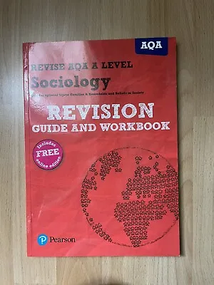 AQA A Level Sociology Revision Guide And Workbook • £7.50