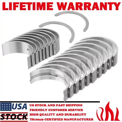 Main Connecting Rod Bearing Set For VW Passat Jetta Golf Audi A4 A5 Q5 1.8T 2.0T • $44.14