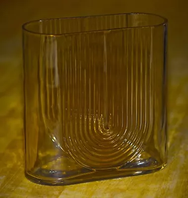 VINTAGE Moreno Glass VASE Art Deco 1920's Style Wonderful Vintage Home Decor! • $39.90