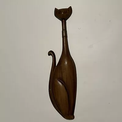 Vtg Sexton Cat Wall Art Mid Century Atomic Danish Modern Decor Tiki Metal 13.25  • $128