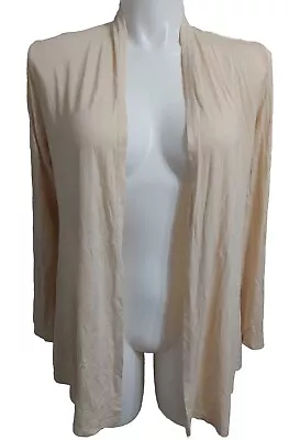 *NWT* Womens Newchoice Medium Beige Cardigan Sweater #21y37 • £14.35