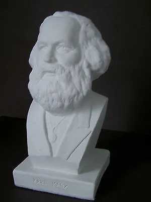 Karl Marx  Bust 20cm Handmade In England • £29