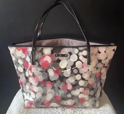 KATE SPADE Cherry Terrance Festival Bubble Tote Patent As New • $39