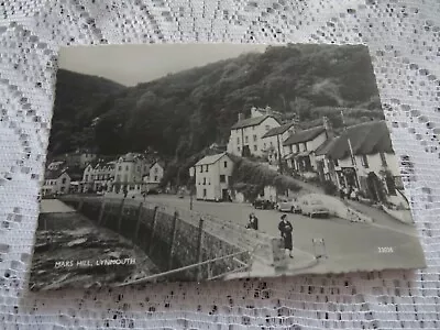  Postcard Vintage C/size Salmon R/p Mars Hill  Lynmouth Devon 23036 • £3.50