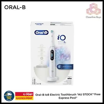 Oral-B Io8 Electric Toothbrush *AU STOCK*Free Express Post* • $239