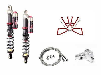 LSR Lone Star DC-4 Long Travel A-Arms Elka Stage 3 Front Shocks Kit Raptor 250 • $2995