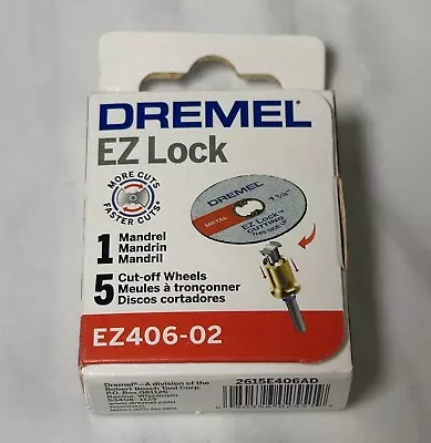 Dremel EZ406-02 EZ Lock Cut-Off Wheel Starter Kit • $12.99