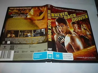Never Back Down (dvd M) (168456 A) • $4.19