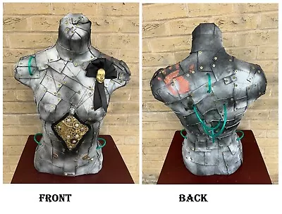 Steampunk 26  Torso Jewellery Mannequin Apocalypse Metal Effect Unique Art (3) • £99