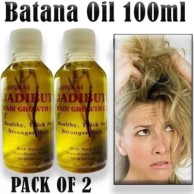 Batana Oil-Organic For Healthy Hair Batana Oil For Hair Growth PACK OF 2 • $24.67