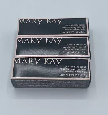 Mary Kay Gel Semi-Matte Lipstick Full Size Lipsticks Choose Your Shade  • $10