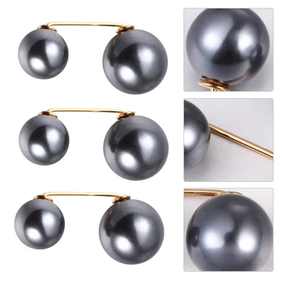 £6.92 • Buy Shirt Cinch Clip Wedding Brooch Pearl Sweater Brooch Pin Dress Brooch Pin
