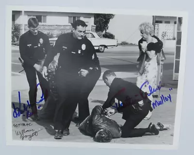 ADAM-12 Kent McCord/Martin Milner/William Boyett  Signed 8x10 Photo COA • $550