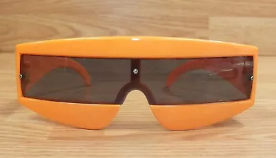 $15.08 • Buy Unbranded Orange Cyclops Robot Rave Style Collectible Unisex Sunglasses 