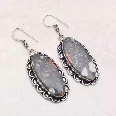 Brecciated Mookaite Gemstone Handmade Drop Dangle Earrings Jewelry 2  AE-6414 • $2.99