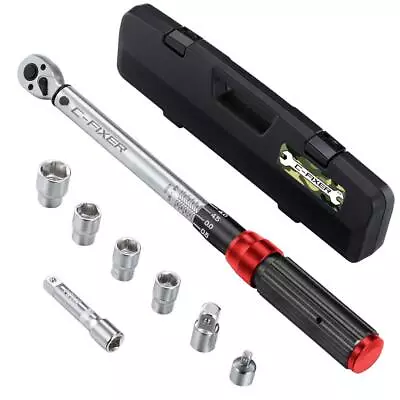 Torque Wrench Preset Type Car/Motorcycle Repair Wrench Tire Change Drive 9.5mm 3 • $85.27