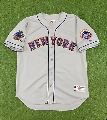 Rawlings Authentic 2002 New York Mets MLB Anniversary Jersey • $129.95