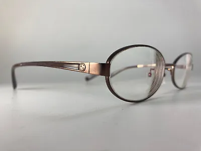 GUCCI Frames GG-9563J Copper Brown Oval Glasses Prescription Rx Mens Womens • £25