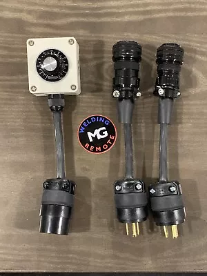 MG- Welding Remote - DOUBLE SET - (1 Remote + 2 Adapter) 14 Pin 6 Pin Or 3 Pin • $150