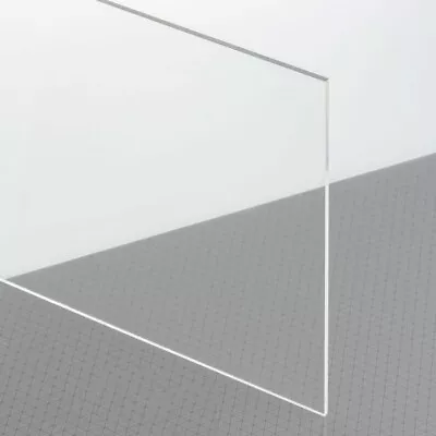 Acrylic 2mm 3mm 4mm Sheet Large Perspex Plastic Safety Safety Cut To Size Sheet • £5.30