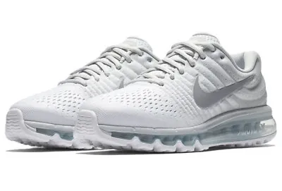 Nike Women's Air Max 2017 Pure Platinum/Wolf Grey-White Colour  Size US 7.5 New✅ • $169.95