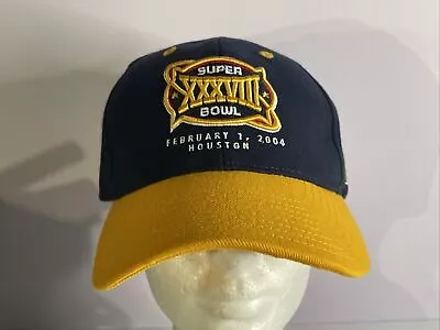 Reebok Super Bowl XXXVIII 2004 Cap Hat New • $12.99