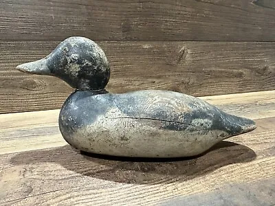 Antique Vintage Wood Duck Decoy **MASON** Scaup Blue Bill Drake --- Standard • $179