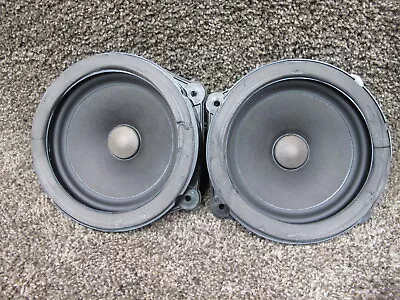 🥇09-15 Mini Cooper R57 Convertible Set Of 2 Rear Harman Kardon Speaker Oem • $169.58