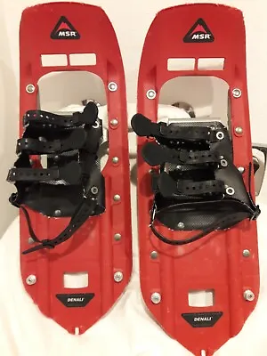 MSR  DENALI EVO Denali Snowshoes - RED Made In USA 22x8  • $159.99