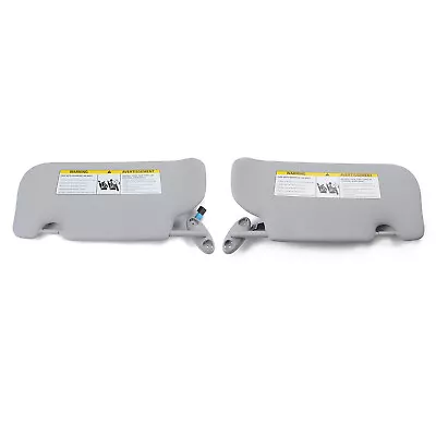 Genuine OEM Set Of 2 Light Gray Sun Visor For Mini Cooper R55 R56 2007-2011 • $235.50