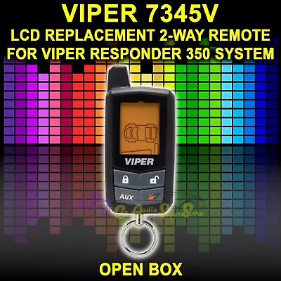 Viper 7345v Lcd Replacement Remote For Viper Responder 350 System For 5305v • $67.77