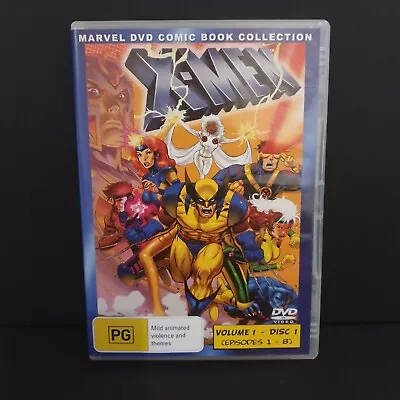 X-Men : Vol 1 : Disc 1 (DVD 1992) OOP Cult Classic MARVEL DVD R4 Animated  • $8.90